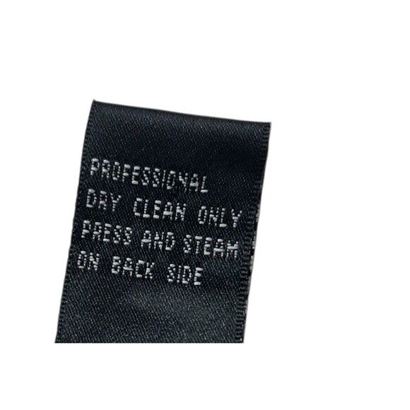 VTG Carole Little Skirt Womens 8 Brown Midi Velvet Beaded Whimsigoth Hippie Boho - Picture 9 of 12